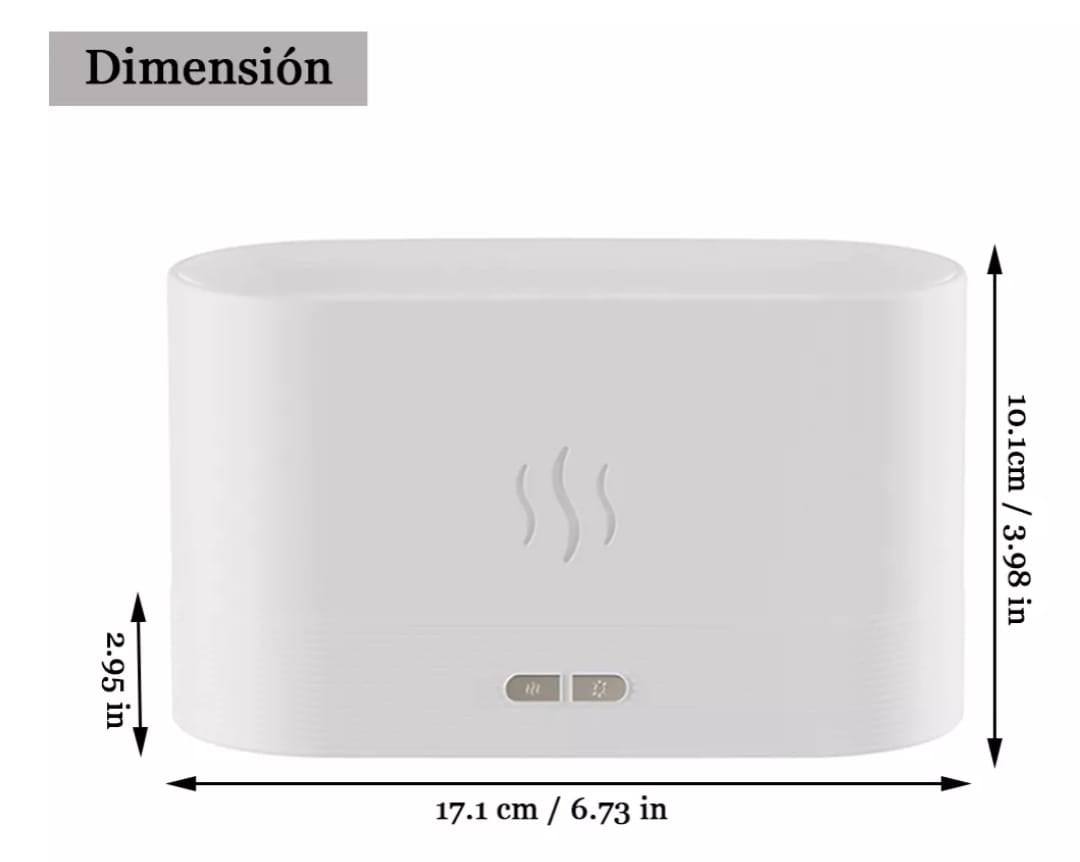 "HUMIDIFICADOR DIFUSOR DE AROMA CON LUZ" 🏡🏢