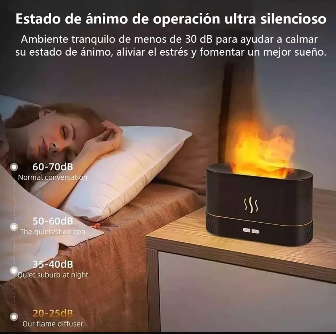 "HUMIDIFICADOR DIFUSOR DE AROMA CON LUZ" 🏡🏢