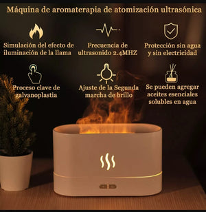 "HUMIDIFICADOR DIFUSOR DE AROMA CON LUZ" 🏡🏢